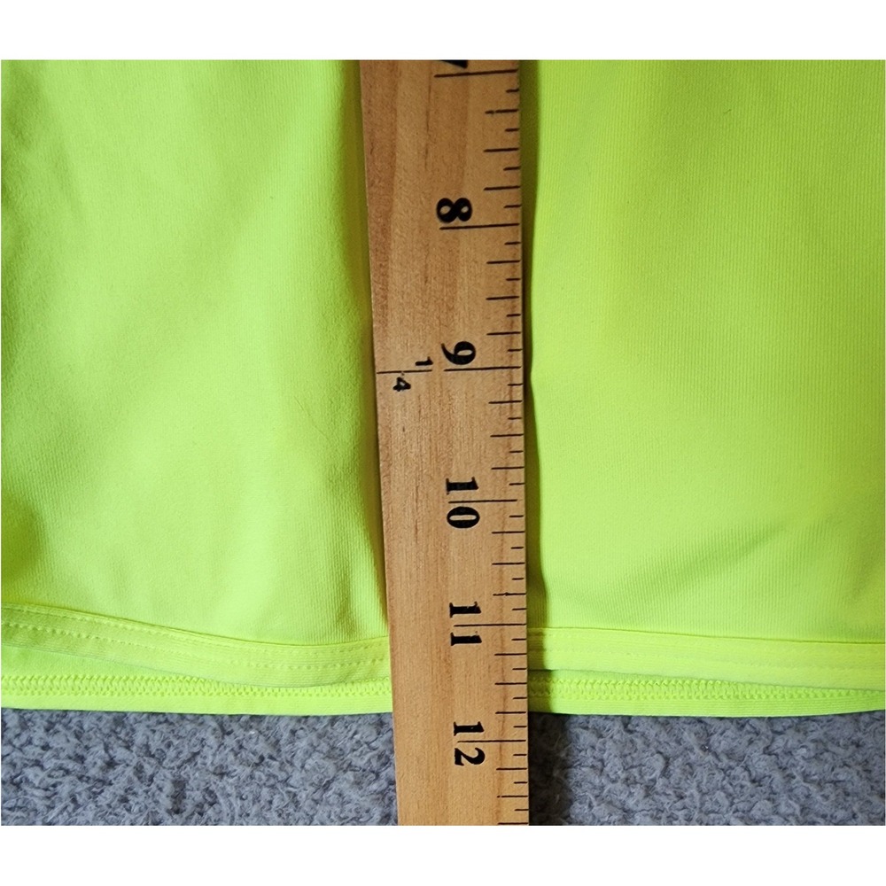 Nike Dri-FIT Skort Womens Medium Neon Yellow Athletic Tennis Activewear Skirt - Picture 6 of 15